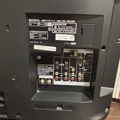 SONY ソニー 32型 液晶デジタルテレビ KDL-32EX300 HDMI入力 リモコン付き　2010年製  の画像