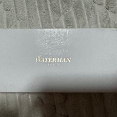 【新品】WATERMAN 高級ボールペン フランス製 ブラックの画像