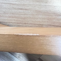 【美品/シンプルおしゃれ】ナチュラルウッドの正方形木製ダイニングテーブルの画像