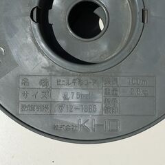 ビニール平型コード１００ｍの画像