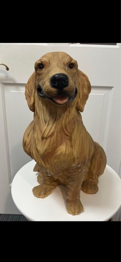 リアル　可愛い　犬の樹脂製オーナメント　置物　犬　フィギュア