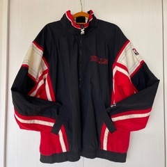 starterシカゴブルズナイロンジャケットの画像