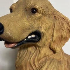 リアル　犬の樹脂製オーナメント　置物　犬　フィギュアの画像