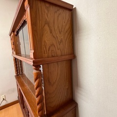 食器棚 昭和レトロ　ビンテージ家具　骨董品 古家具　 の画像