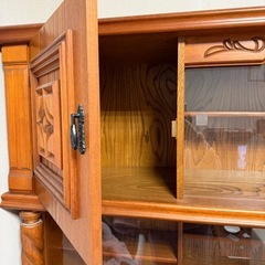 食器棚 昭和レトロ　ビンテージ家具　骨董品 古家具　 の画像