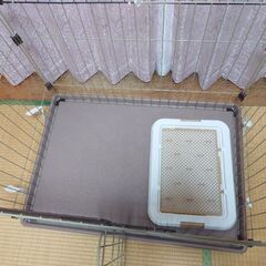 ワンちゃんネコちゃん用ケージ小型犬用の画像