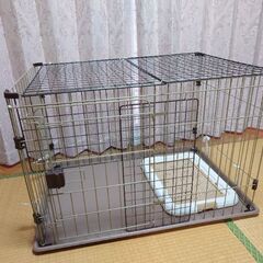 ワンちゃんネコちゃん用ケージ小型犬用の画像