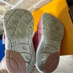 定価4,620円ムーンスター キャロット スタスタ MS B140 ピンク 13.0cm 幅広3E ベビーシューズ 洗えるインソールmoonstar carrot baby shoes の画像