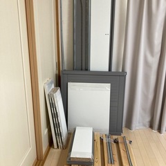 【お譲り先決まりました】IKEA ヘムネス　ソファベッド　マットレス付の画像