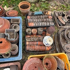 植木鉢（色んな種類大きさ）の画像