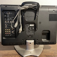 【無料】2008年製SHARP AQUOS（LC-20EX3） 液晶カラーテレビの画像