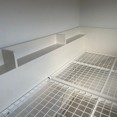 システムベッド　ニトリ　ハイベット　ホワイトの画像