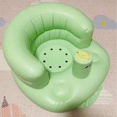 リッチェル ふかふかベビーバス ふかふかベビーチェア　２点セット
の画像