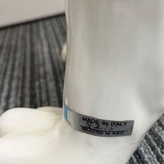 イタリー製　 犬　置物　陶器　オブジェ　 ガーデニングの画像