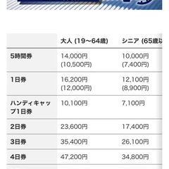 ルスツリゾート   1日券の画像