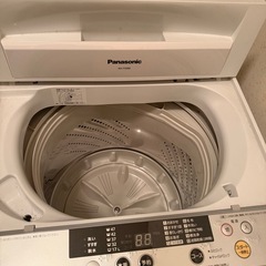 洗濯機　Panasonic　の画像