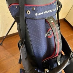 SUN MOUNTAIN H2NO LITE スタンドキャディバッグ ネイビー　の画像