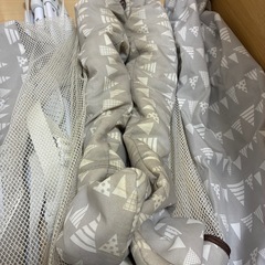 2個セット　日本育児　ベッドフェンス　ベッドガード　
の画像