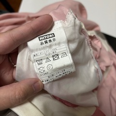 ニトリ　かけ布団カバー　シングルの画像