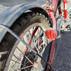 18インチ子供用自転車Jeepレッドの画像