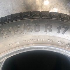 コンチネンタル 6 215/60r17 スタッドレス 3本の画像