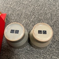 ユニクロ湯呑み2個　-限定品の画像