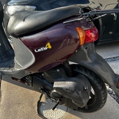 早い者勝ち！【実働・整備済】スズキ レッツ4｜セル/キックOK｜バッテリー新品｜通勤通学 原付50ccの画像