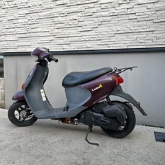 早い者勝ち！【実働・整備済】スズキ レッツ4｜セル/キックOK｜バッテリー新品｜通勤通学 原付50ccの画像