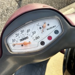 早い者勝ち！【実働・整備済】スズキ レッツ4｜セル/キックOK｜バッテリー新品｜通勤通学 原付50ccの画像