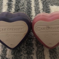 ル・クルーゼのハート型ラムカンダムールの画像