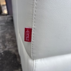 本革高級L字ソファ　海外ブランド定価30万　3~4人がけの画像