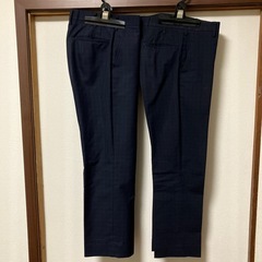 福岡市中学校　男子学生服　中学制服　ブレザー　ズボン　3点セットの画像