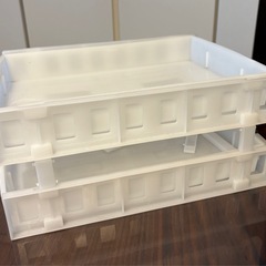 百均 収納の画像