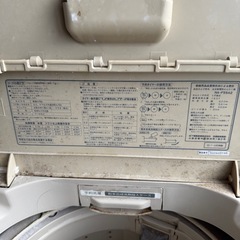 ナショナル　全自動洗濯機　5.5　キロの画像