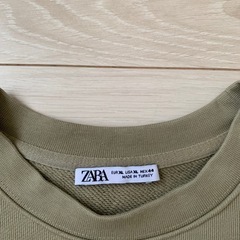 【ZARA】  メンズTシャツ XLの画像