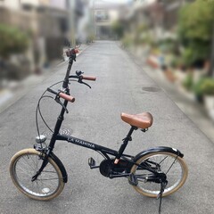 駅通い自転車の画像