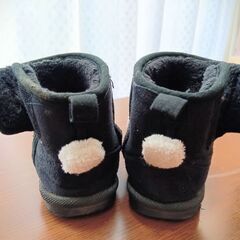 パンダデザインキッズブーツ14cmの画像