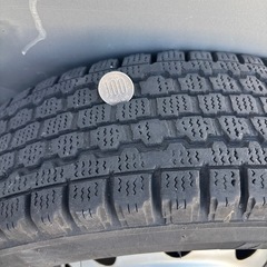 軽トラスタッドレスホイル付きの画像