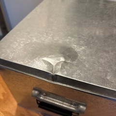 無印良品　トタンボックス　大サイズ　2個の画像