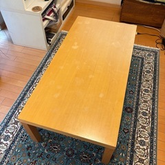 引取に来ていただける方限定！ローテーブルの画像