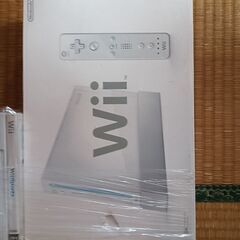 フルセット！買ってすぐに遊べます！Wii ネットワーク接続LANアダプタ付きの画像