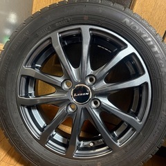 スタッドレスタイヤアルミ4本155/65/14の画像