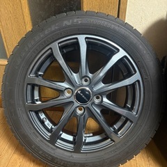 スタッドレスタイヤアルミ4本155/65/14の画像