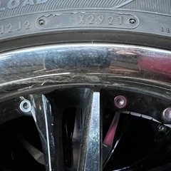 225/40R19, グッドイヤータイヤ,2021年-2本2019年-2本アルミホイルセットの画像