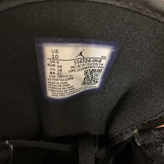 NIKE airjordan ハイカット　スニーカーの画像