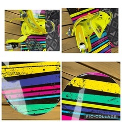 スノーボード　4点セットの画像