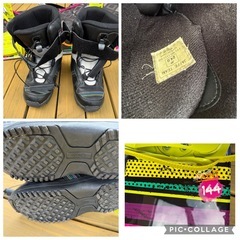 スノーボード　4点セットの画像