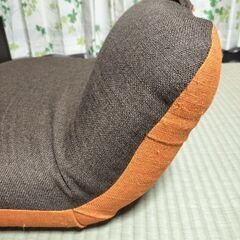 座椅子 リクライニング クッションの画像