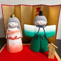 ひな祭り飾りの画像