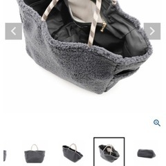 FILANO リバーシブルボアハンドバッグの画像